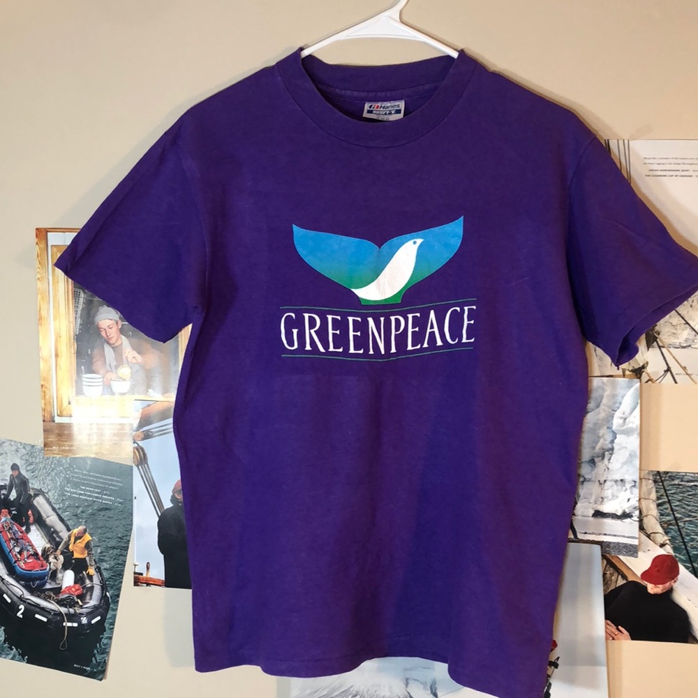 1991 Greenpeace Single Stitch Tee Made in USA